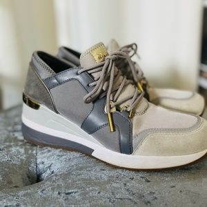 Michael Kors wedge sneakers